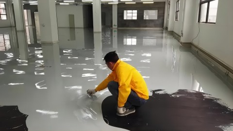 东莞防腐防静电地坪,防腐防静电自流平地坪